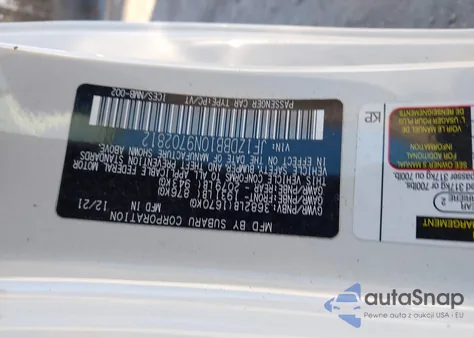 2022 Subaru Brz Premium из США, поврежденный, VIN JF1ZDBB10N9702812